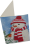Preview: Craft Buddy CCK-10x15B4 Crystal Art Card Cosy Snowman