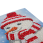 Preview: Craft Buddy CCK-10x15B4 Crystal Art Card Cosy Snowman