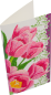 Preview: Craft Buddy CCK-11x22C9 Crystal Art Card Pink Tulips