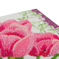 Preview: Craft Buddy CCK-11x22C9 Crystal Art Card Pink Tulips