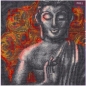 Preview: Craft Buddy CAK-A144M Framed Crystal Art Holzrahmen Beautiful Buddha