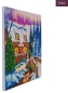 Preview: Craft Buddy CAK-A141L Framed Crystal Art Holzrahmen Christmas by the River