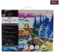 Preview: Craft Buddy CAK-A141L Framed Crystal Art Holzrahmen Christmas by the River