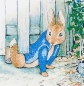 Preview: Craft Buddy CCK-PRBT06 Crystal Art Card Peter Rabbit Under The Fence