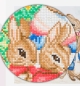 Preview: Craft Buddy CAK-PRBT52 Framed Crystal Art Holzrahmen Peter Rabbit and Family