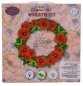 Preview: Craft Buddy CA-WR9 Crystal Art Kit Wreath 30 x 30 cm Poppy