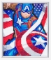 Preview: CAM-MCU930 Crystal Art Framed Picture Kit 21 x 25 cm Captain America