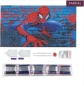 Preview: Craft Buddy CAK-MCU950M Framed Crystal Art Holzrahmen 22 x 40 cm Spiderman