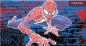 Preview: Craft Buddy CAK-MCU950M Framed Crystal Art Holzrahmen 22 x 40 cm Spiderman