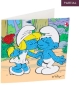Preview: Craft Buddy CCK-SMRF504 Crystal Art Card 18 x 18 cm Smurfette Kiss