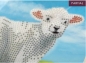 Preview: Craft Buddy CCK-A99 Crystal Art Card 18 x 18 cm Little Lamb