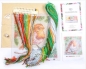 Preview: Craft Buddy CSCU2-WROB Cross Stitch Cushion Kit Kreuzstich Sticken Kissen Winter Robin