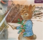 Preview: Craft Buddy CCK-PRBT07 Crystal Art Card 18 x 18 cm Peter and the Snow Bunny