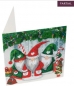 Preview: Craft Buddy CCK-XM108 Crystal Art Card 18 x 18 cm Santa Gnomes