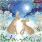 Preview: Craft Buddy CCK-XM106 Crystal Art Card 18 x 18 cm Bunnies