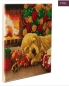 Preview: Craft Buddy CAK-A166M Framed Crystal Art Holzrahmen Sleeping Labrador Pup
