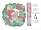 Preview: Craft Buddy CA-WR13 Crystal Art Kit Wreath 30 x 30 cm Christmas Cat