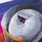 Preview: Craft Buddy CCK-A115 Crystal Art Card 18 x 18 cm Puffin