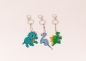 Preview: Craftbuddy CAKC-A6 Keyring Kit Schlüsselanhänger Dinosaurs