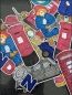 Preview: Craft Buddy CCST-PDB93 Clear Stamp Transparente Stempel Sightseeing in London