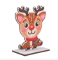 Preview: Craft Buddy CAFGR-GEN009 Crystal Art Buddy Reindeer