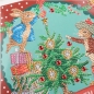 Preview: Craft Buddy CCK-PRBT11 Crystal Art Card 18 x 18 cm Hoppy Christmas
