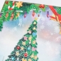Preview: Craft Buddy CCK-XM139 Teddy Crystal Art Card Festive Tree