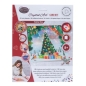 Preview: Craft Buddy CCK-XM139 Teddy Crystal Art Card Festive Tree
