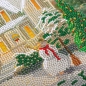 Preview: Craft Buddy CAK-A190M Crystal Art Kit 30 x 30 cm Snowy Cottage