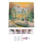 Preview: Craft Buddy CAK-A190M Crystal Art Kit 30 x 30 cm Snowy Cottage