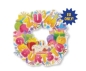 Preview: Craft Buddy CA-WR14DE Crystal Art Kit Wreath Kranz 30 x 30 cm Zum Geburtstag