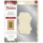 Preview: Crafters Companion Poinsetta Perfection Victorian Frame Die