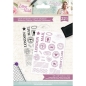 Preview: Crafters Companion Stamp Stempel Letters from The Heart Classic Postmarks