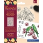 Preview: Crafters Companion Clear Stamps Chinoiserie Collection Beautiful Birds