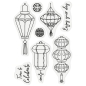 Preview: Crafter's Companion Chinoiserie Collection Stamp & Die Stempel und Stanzschablone Oriental Lanterns