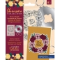 Preview: Crafter's Companion Chinoiserie Collection Stamp and Die Stempel und Stanzschablone Peony Wreath