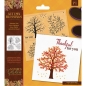Preview: Crafters Companion Clear Stamp Transparenter Stempel Autums Blessings Collection Autumnal Tree