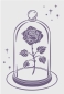 Preview: Crafter's Companion Once Upon a Time Embossing Folder Enchanting Rose