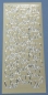 Preview: Reddy Stickerbogen 10 x 23 cm Elefanten 2 gold