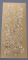 Preview: Reddy Stickerbogen 10 x 23 cm Zwerge mit Schubkarren gold