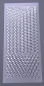 Preview: Reddy Stickerbogen 10 x 23 cm Festliche Rahmen silber