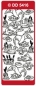Preview: Reddy Stickerbogen 10 x 23 cm Landende Enten gold