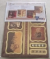 Preview: Reddy Cards Bastelset für 4 Passepartoutkarten "Kaffee"