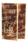 Preview: Reddy Cards Bastelset für 12 Kaffeekarten braun-beige