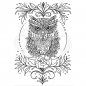 Preview: Creative Expressions Designer Boutique Clear Stamp A6 Owl Be There For Twit Twoo