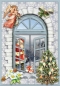 Preview: Reddy Cards Weihnachtliche Fensterkarten