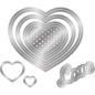 Preview: GEMINI Triple Easel Hearts Create-a-Card Dies Stanzschablonen