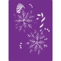 Preview: Gemini 3D Embossing Folder & Stencil Prägeschablone & Stencil Precious Poinsettas