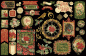 Preview: Graphic 45 Ephemera Warm Wishes
