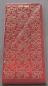 Preview: Stickerbogen 10 x 23 cm holografisch Schleifen rot